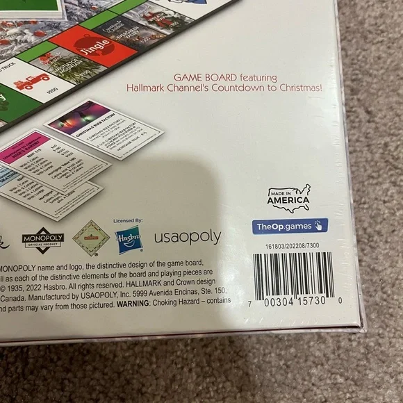 Monopoly Hallmark Channel Countdown to Christmas Edition - Picture 6 of 8